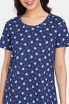 Rosaline Mystic Town Knit Cotton Top - Ocean Cavern — thumbnail 5